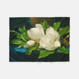 Giant Magnolias Martin Johnson Heade Fine Art Fleece Deken