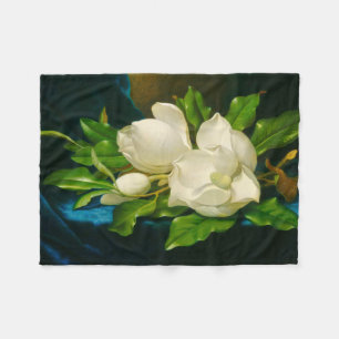 Giant Magnolias Martin Johnson Heade Fine Art Fleece Deken