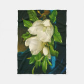 Giant Magnolias Martin Johnson Heade Fine Art Fleece Deken (Voorkant)