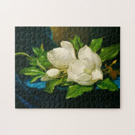 Giant Magnolias Martin Johnson Heade Fine Art Legpuzzel (Horizontaal)