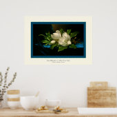 Giant Magnolias~ Martin Johnson Heade Poster (Keuken)