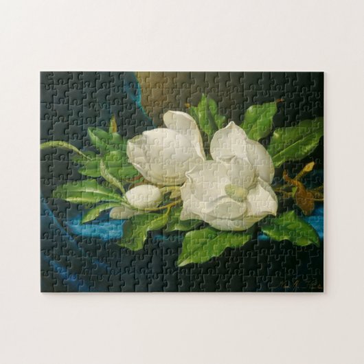 Giant Magnolias on a Blue Velvet Cloth, c.1890 (oi Legpuzzel (Horizontaal)