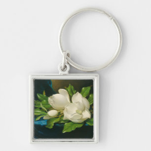 Giant Magnolias on a Blue Velvet Cloth, c.1890 (oi Sleutelhanger
