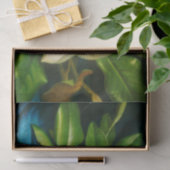 Giant Magnolias op een blauw fluwelen doek (Heade) Tissuepapier (Geschenk)