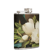 Giant Magnolias op een blauwe vlinderkast van MJ H Heupfles (Rechts)