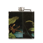 Giant Magnolias op een blauwe vlinderkast van MJ H Heupfles (Achterkant)