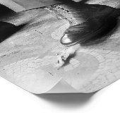 Giant Man Drink een bier, 1910.  foto Poster (Hoek)