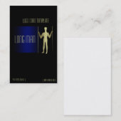 Giant Man Simple Gold Logo Visitekaartje (Voorkant / Achterkant)