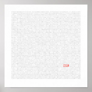 Giant Marvel Thormzoekopdracht Poster