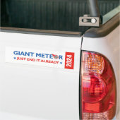 Giant Meteor 2024 Bumpersticker (Op Truck)