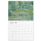 Giant Monet 2015-agenda Kalender (Feb 2027)