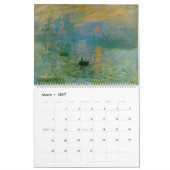 Giant Monet 2015-agenda Kalender (Mar 2027)