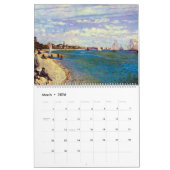 Giant Monets Beaches Art Calendar 2017 Kalender (Mar 2026)