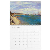 Giant Monets Beaches Art Calendar 2017 Kalender (Mar 2027)