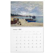 Giant Monets Beaches Art Calendar 2017 Kalender (Jan 2027)