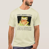 Giant Monkey Frog Shirt (Voorkant)