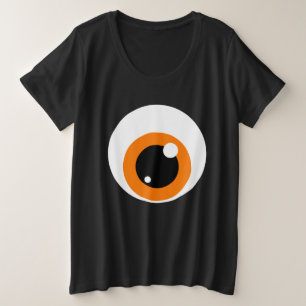 Giant Monster Eye Plus Size T-Shirt
