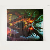 Giant Monster Halloween Achtergrond Wandkleed (Voorkant (horizontaal))