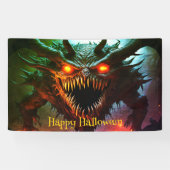 Giant Monster Halloween Banner (Horizontaal)