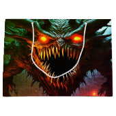 Giant Monster Halloween Gift Bag Groot Cadeauzakje (Voorkant)