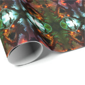 Giant Monster Halloween inpakpapier (Rol Hoek)