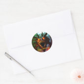Giant Monster Halloween Sticker (Envelop)