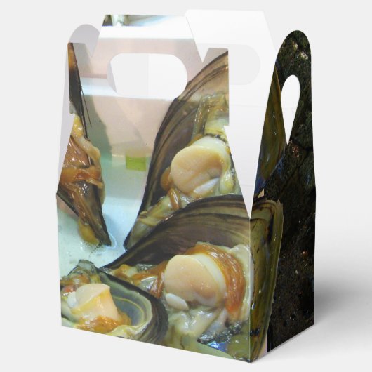 Giant Mussels Tsukiji Fish Market, Tokyo, Japan Bedankdoosjes (Geopend)