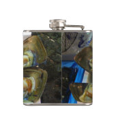 Giant Mussels Tsukiji Fish Market, Tokyo, Japan Heupfles (Achterkant)