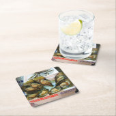 Giant Mussels Tsukiji Fish Market, Tokyo, Japan Kartonnen Onderzetters (Insitu)