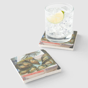 Giant Mussels Tsukiji Fish Market, Tokyo, Japan Stenen Onderzetter