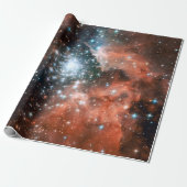 Giant Nebula Star Cluster Space Natuur Cadeaupapier (Uitgerold)