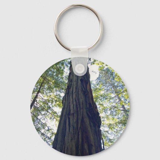 Giant Neverending Redwood-structuur Sleutelhanger (Voorkant)