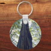 Giant Neverending Redwood-structuur Sleutelhanger (Voorkant)