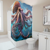 Giant Octopus Douchegordijn (In situ)