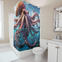 Giant Octopus Douchegordijn