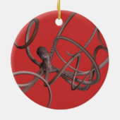 Giant Octopus Keramisch Ornament (Achterkant)