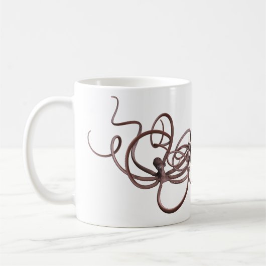 Giant Octopus Koffiemok (Links)