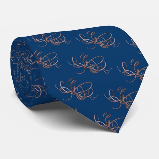 Giant Octopus Stropdas (Opgerold)