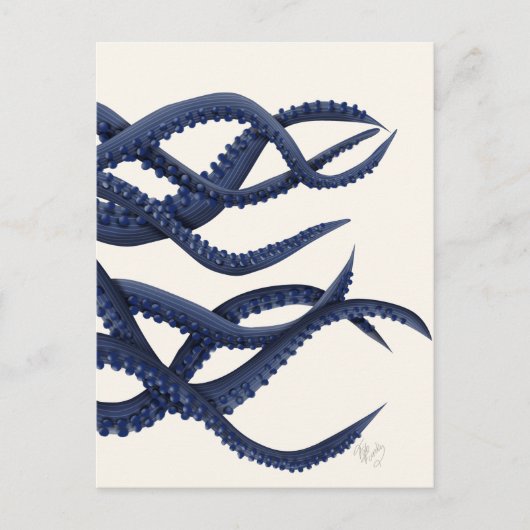 Giant Octopus Tentacles Briefkaart (Voorkant)