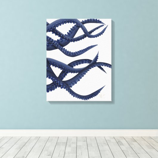 Giant Octopus Tentacles Canvas Afdruk (Insitu (Houten vloer))