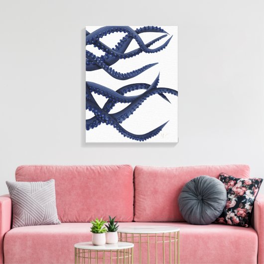 Giant Octopus Tentacles Canvas Afdruk (Insitu (Woonkamer))
