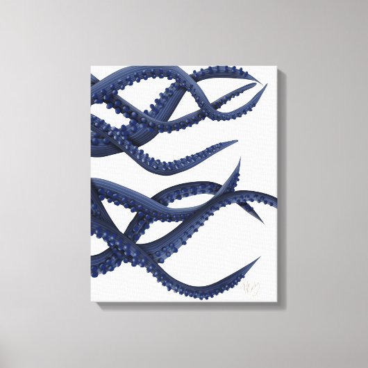 Giant Octopus Tentacles Canvas Afdruk (Voorkant)