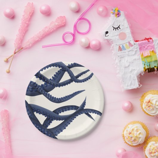 Giant Octopus Tentacles Papieren Bordje (Feest)