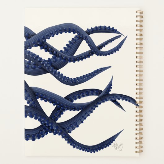 Giant Octopus Tentacles Planner (Achterkant)