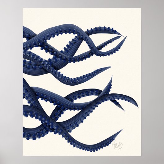 Giant Octopus Tentacles Poster (Voorkant)