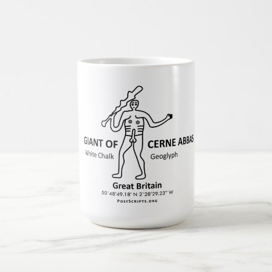 Giant of Cerne-Abbas Magische Mok (Midden)