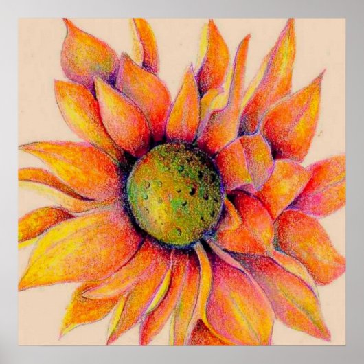 Giant Oranje Mam Poster (Voorkant)