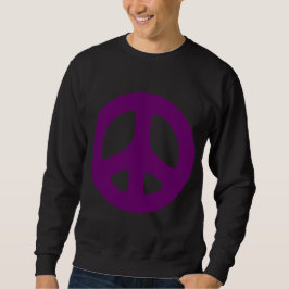 Giant Paars Peace Sign Shirt