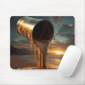 Giant Paintcan Pours Paint Onto Sunset Beach Muismat (Met muis)