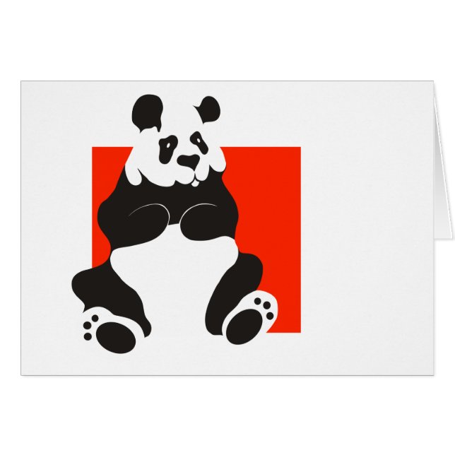 Giant Panda (Voorkant Horizontaal)
